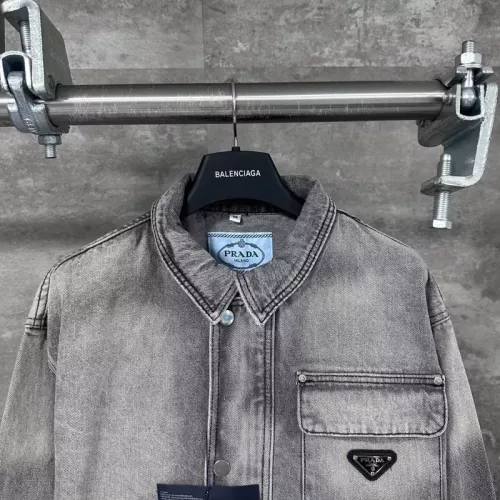Cheap Prada Jackets Long Sleeved For Unisex #1379224 Replica Wholesale [$96.00 USD] [ITEM#1379224] on Replica Prada Jackets