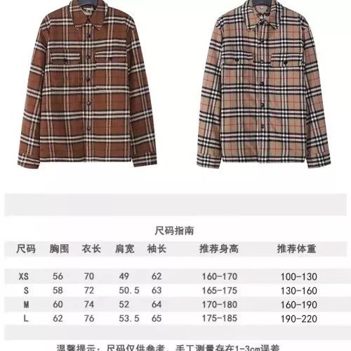 Cheap Burberry Jackets Long Sleeved For Unisex #1379254 Replica Wholesale [$85.00 USD] [ITEM#1379254] on Replica Burberry Jackets