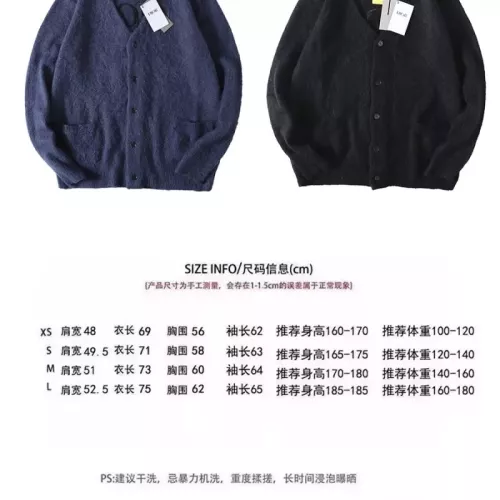 Cheap Christian Dior Sweaters Long Sleeved For Unisex #1379294 Replica Wholesale [$60.00 USD] [ITEM#1379294] on Replica Christian Dior Sweaters