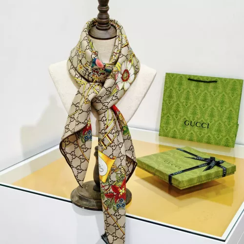 Cheap Gucci Silk Squares #1379381 Replica Wholesale [$85.00 USD] [ITEM#1379381] on Replica Gucci Scarf