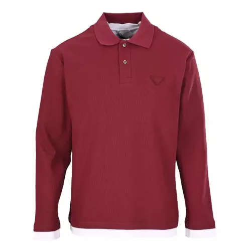 Prada T-Shirts Long Sleeved For Unisex #1379721