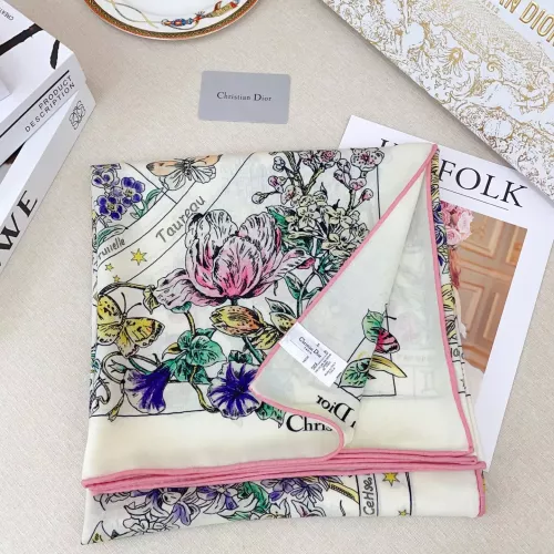 Cheap Christian Dior Silk Squares #1379747 Replica Wholesale [$82.00 USD] [ITEM#1379747] on Replica Christian Dior Scarf