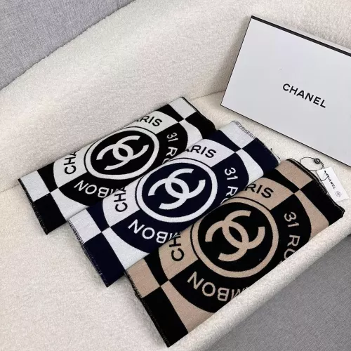 Cheap Chanel Scarves #1379834 Replica Wholesale [$52.00 USD] [ITEM#1379834] on Replica Chanel Scarves