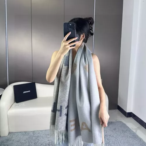 Cheap Chanel Scarves #1379844 Replica Wholesale [$60.00 USD] [ITEM#1379844] on Replica Chanel Scarves