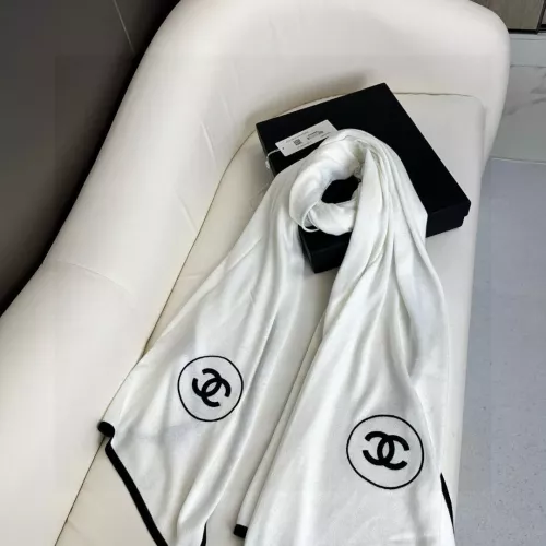 Cheap Chanel Scarves #1379845 Replica Wholesale [$60.00 USD] [ITEM#1379845] on Replica Chanel Scarves