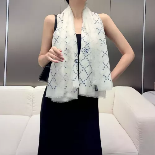 Cheap Chanel Scarves #1379857 Replica Wholesale [$80.00 USD] [ITEM#1379857] on Replica Chanel Scarves