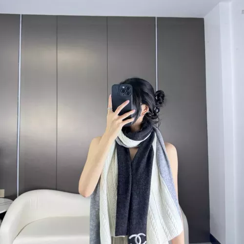 Cheap Chanel Scarves #1379861 Replica Wholesale [$80.00 USD] [ITEM#1379861] on Replica Chanel Scarves