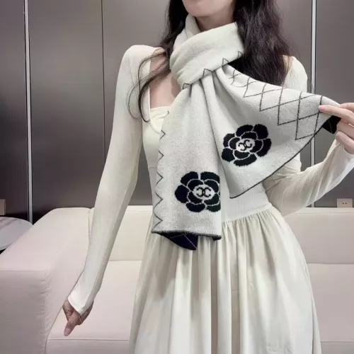 Cheap Chanel Scarves #1379864 Replica Wholesale [$80.00 USD] [ITEM#1379864] on Replica Chanel Scarves