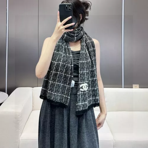Cheap Chanel Scarves #1379871 Replica Wholesale [$80.00 USD] [ITEM#1379871] on Replica Chanel Scarves