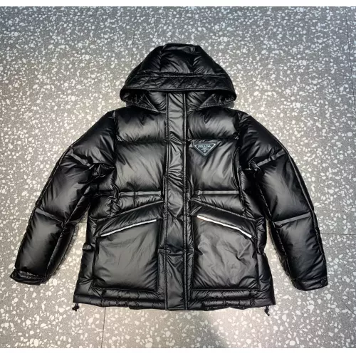 Cheap Prada Down Feather Coat Long Sleeved For Men #1379881 Replica Wholesale [$170.00 USD] [ITEM#1379881] on Replica Prada Down Feather Coat