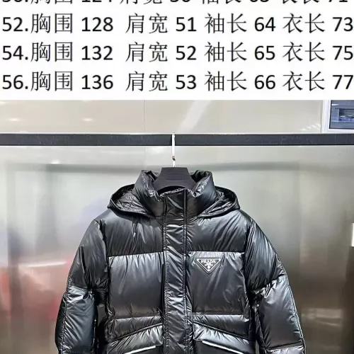 Cheap Prada Down Feather Coat Long Sleeved For Men #1379881 Replica Wholesale [$170.00 USD] [ITEM#1379881] on Replica Prada Down Feather Coat