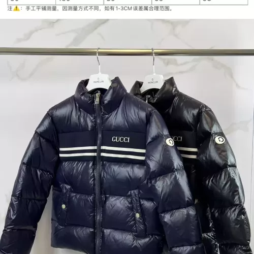 Cheap Gucci Down Feather Coat Long Sleeved For Unisex #1379882 Replica Wholesale [$170.00 USD] [ITEM#1379882] on Replica Gucci Down Feather Coat