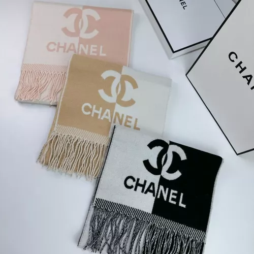 Cheap Chanel Scarves #1379891 Replica Wholesale [$52.00 USD] [ITEM#1379891] on Replica Chanel Scarves