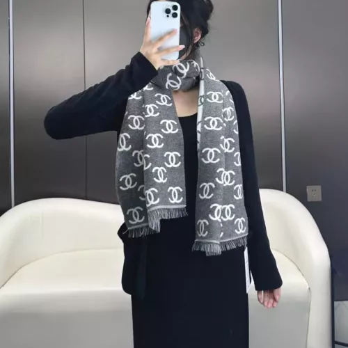 Cheap Chanel Scarves #1379895 Replica Wholesale [$52.00 USD] [ITEM#1379895] on Replica Chanel Scarves