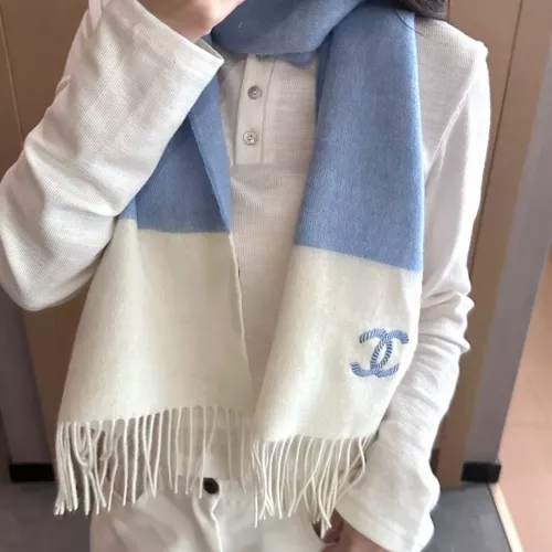 Cheap Chanel Scarves #1379907 Replica Wholesale [$52.00 USD] [ITEM#1379907] on Replica Chanel Scarves