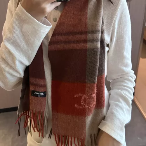Cheap Chanel Scarves #1379909 Replica Wholesale [$52.00 USD] [ITEM#1379909] on Replica Chanel Scarves