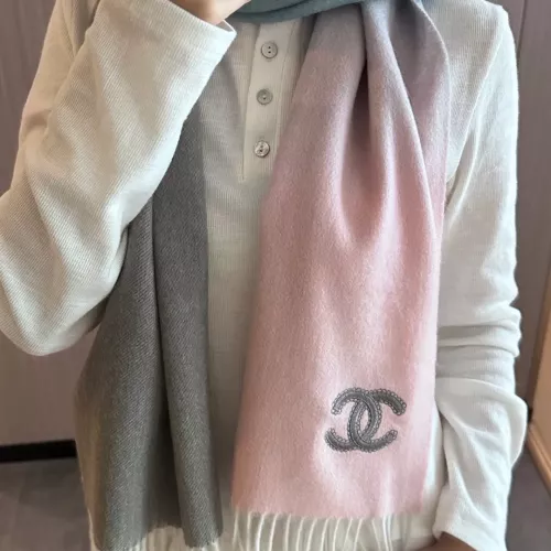 Cheap Chanel Scarves #1379913 Replica Wholesale [$64.00 USD] [ITEM#1379913] on Replica Chanel Scarves