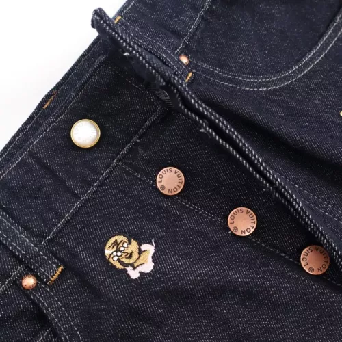 Cheap Louis Vuitton LV Jeans For Unisex #1379966 Replica Wholesale [$112.00 USD] [ITEM#1379966] on Replica Louis Vuitton LV Jeans