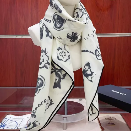 Cheap Chanel Silk Squares #1380128 Replica Wholesale [$82.00 USD] [ITEM#1380128] on Replica Chanel Scarves