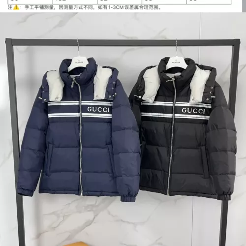 Cheap Gucci Down Feather Coat Long Sleeved For Unisex #1380196 Replica Wholesale [$170.00 USD] [ITEM#1380196] on Replica Gucci Down Feather Coat