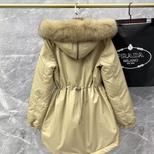 Cheap Prada Down Feather Coat Long Sleeved For Women #1380224 Replica Wholesale [$247.93 USD] [ITEM#1380224] on Replica Prada Down Feather Coat