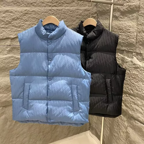 Christian Dior Down Feather Coat Sleeveless For Unisex #1380240