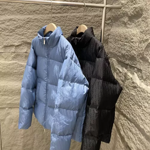 Cheap Christian Dior Down Feather Coat Long Sleeved For Unisex #1380246 Replica Wholesale [$215.00 USD] [ITEM#1380246] on Replica Christian Dior Down Feather Coat