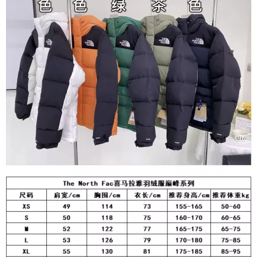 Cheap The North Face Down Feather Coat Long Sleeved For Unisex #1380268 Replica Wholesale [$140.00 USD] [ITEM#1380268] on Replica The North Face Down Feather Coat
