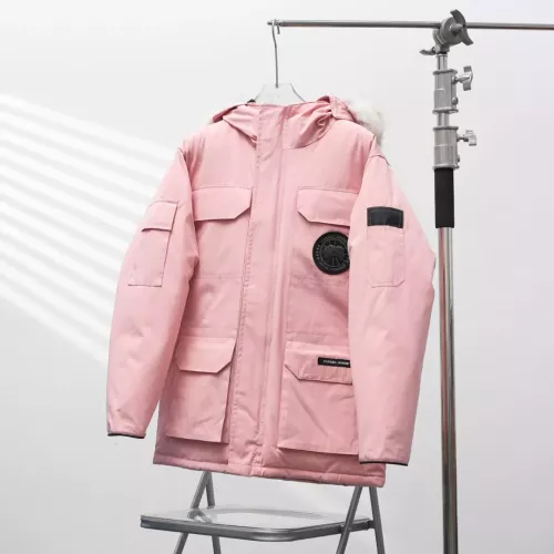 Canada Goose Down Feather Coat Long Sleeved For Unisex #1380276