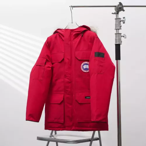Canada Goose Down Feather Coat Long Sleeved For Unisex #1380277