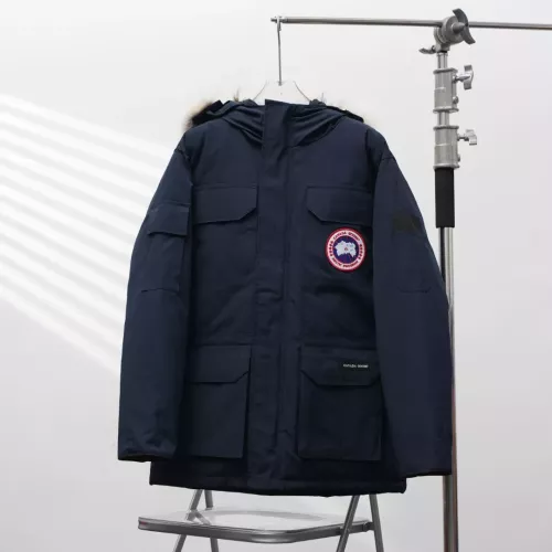 Cheap Canada Goose Down Feather Coat Long Sleeved For Unisex #1380281 Replica Wholesale [$160.00 USD] [ITEM#1380281] on Replica Canada Goose Down Feather Coat