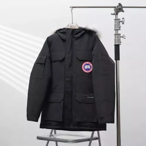 Canada Goose Down Feather Coat Long Sleeved For Unisex #1380282
