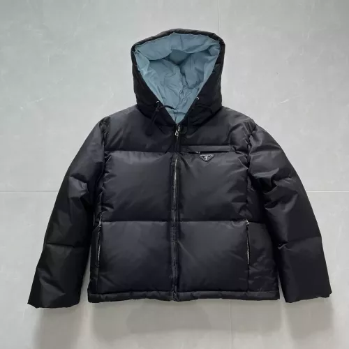 Prada Down Feather Coat Long Sleeved For Women #1380289