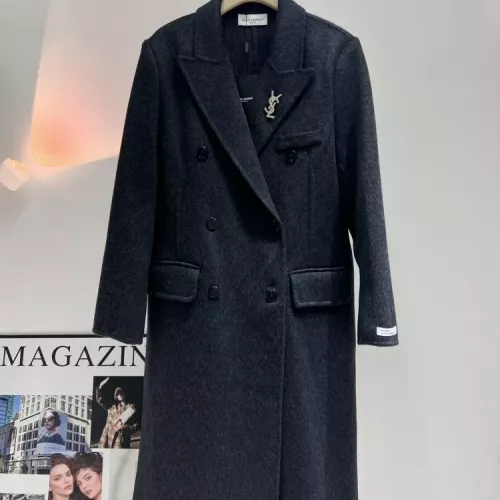 Cheap Yves Saint Laurent YSL Coat Long Sleeved For Women #1380291 Replica Wholesale [$162.00 USD] [ITEM#1380291] on Replica Yves Saint Laurent YSL Jackets