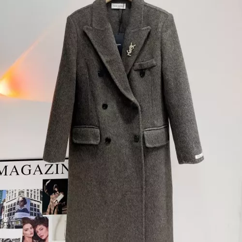 Yves Saint Laurent YSL Coat Long Sleeved For Women #1380292
