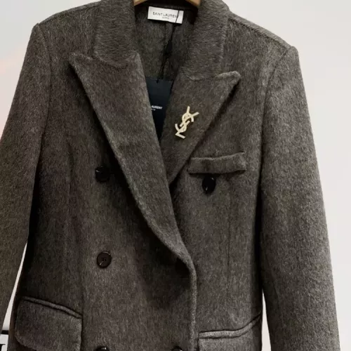 Cheap Yves Saint Laurent YSL Coat Long Sleeved For Women #1380292 Replica Wholesale [$162.00 USD] [ITEM#1380292] on Replica Yves Saint Laurent YSL Jackets