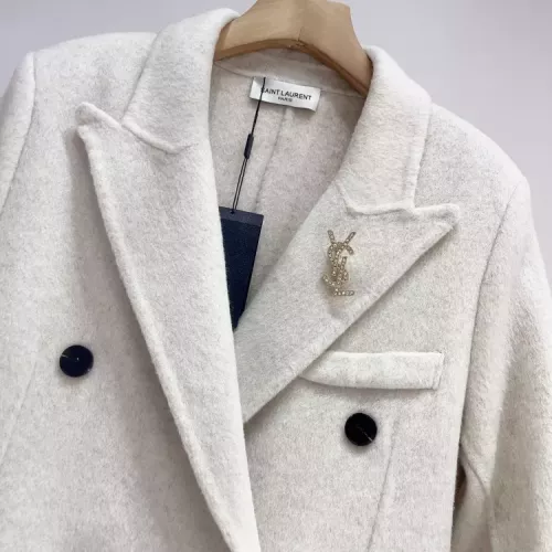 Cheap Yves Saint Laurent YSL Coat Long Sleeved For Women #1380293 Replica Wholesale [$162.00 USD] [ITEM#1380293] on Replica Yves Saint Laurent YSL Jackets