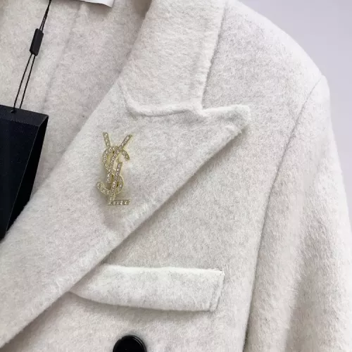 Cheap Yves Saint Laurent YSL Coat Long Sleeved For Women #1380293 Replica Wholesale [$162.00 USD] [ITEM#1380293] on Replica Yves Saint Laurent YSL Jackets