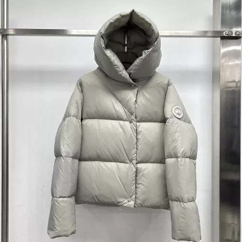 Canada Goose Down Feather Coat Long Sleeved For Women #1380294