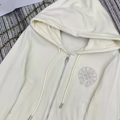 Cheap Chrome Hearts Tracksuits Long Sleeved For Women #1380303 Replica Wholesale [$135.00 USD] [ITEM#1380303] on Replica Chrome Hearts Tracksuits