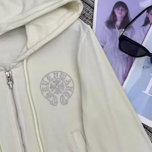 Cheap Chrome Hearts Tracksuits Long Sleeved For Women #1380303 Replica Wholesale [$135.00 USD] [ITEM#1380303] on Replica Chrome Hearts Tracksuits