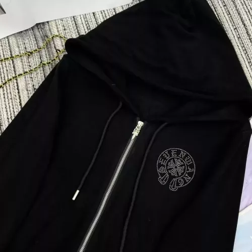 Cheap Chrome Hearts Tracksuits Long Sleeved For Women #1380305 Replica Wholesale [$135.00 USD] [ITEM#1380305] on Replica Chrome Hearts Tracksuits