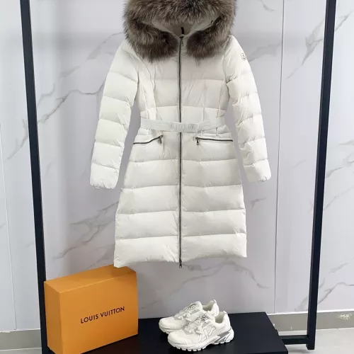 Cheap Moncler Down Feather Coat Long Sleeved For Women #1380337 Replica Wholesale [$185.00 USD] [ITEM#1380337] on Replica Moncler Down Feather Coat