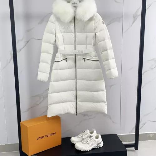 Moncler Down Feather Coat Long Sleeved For Women #1380338