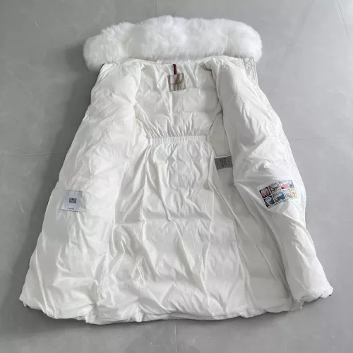 Cheap Moncler Down Feather Coat Long Sleeved For Women #1380338 Replica Wholesale [$185.00 USD] [ITEM#1380338] on Replica Moncler Down Feather Coat