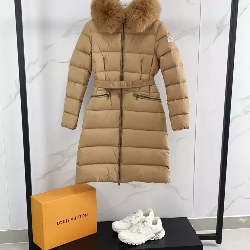 Moncler Down Feather Coat Long Sleeved For Women #1380341