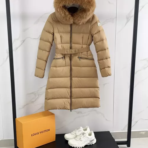 Cheap Moncler Down Feather Coat Long Sleeved For Women #1380341 Replica Wholesale [$185.00 USD] [ITEM#1380341] on Replica Moncler Down Feather Coat