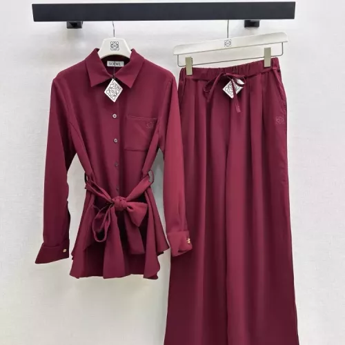 LOEWE Tracksuits Long Sleeved For Women #1380360