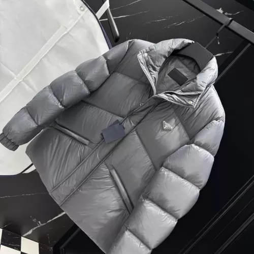 Cheap Prada Down Feather Coat Long Sleeved For Unisex #1380375 Replica Wholesale [$247.93 USD] [ITEM#1380375] on Replica Prada Down Feather Coat