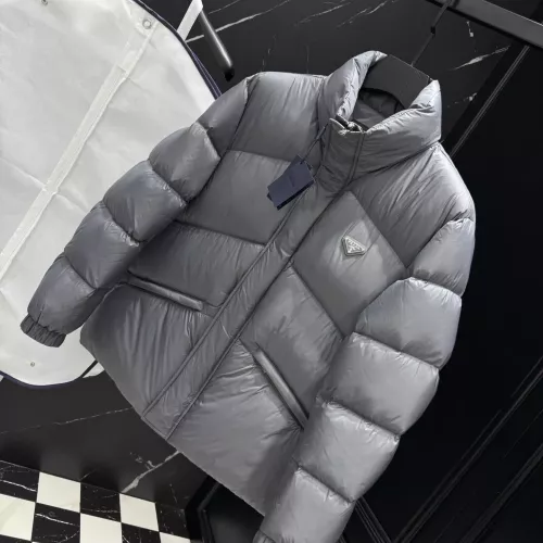 Cheap Prada Down Feather Coat Long Sleeved For Unisex #1380375 Replica Wholesale [$247.93 USD] [ITEM#1380375] on Replica Prada Down Feather Coat